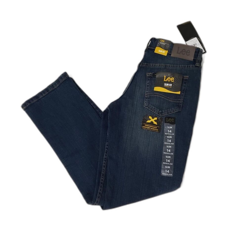 NWT LEE SLIM FIT Tapered leg Regular Stretch jeans